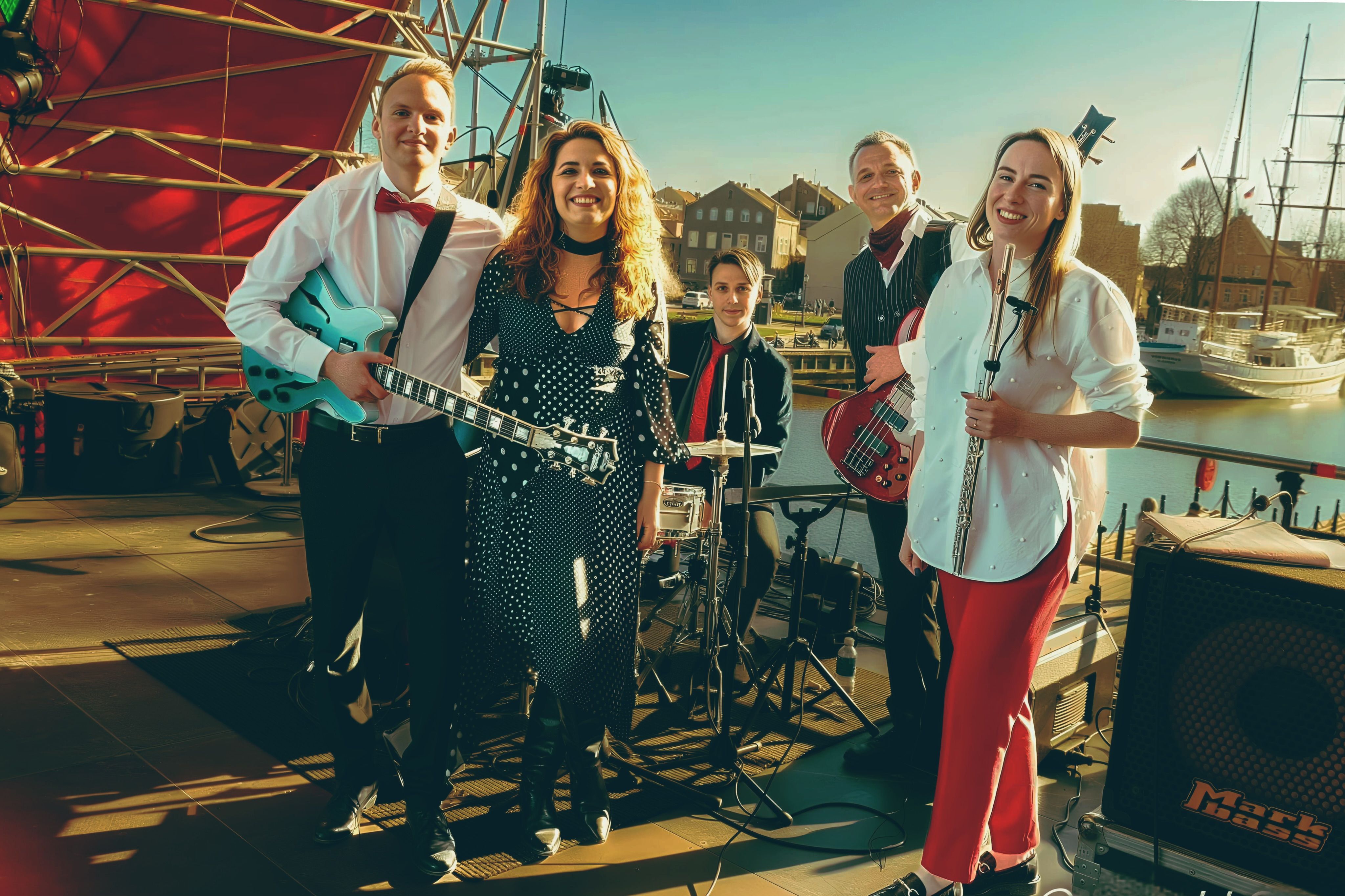 Gyvos itališkos muzikos grupė THE ČIAO BAND 3