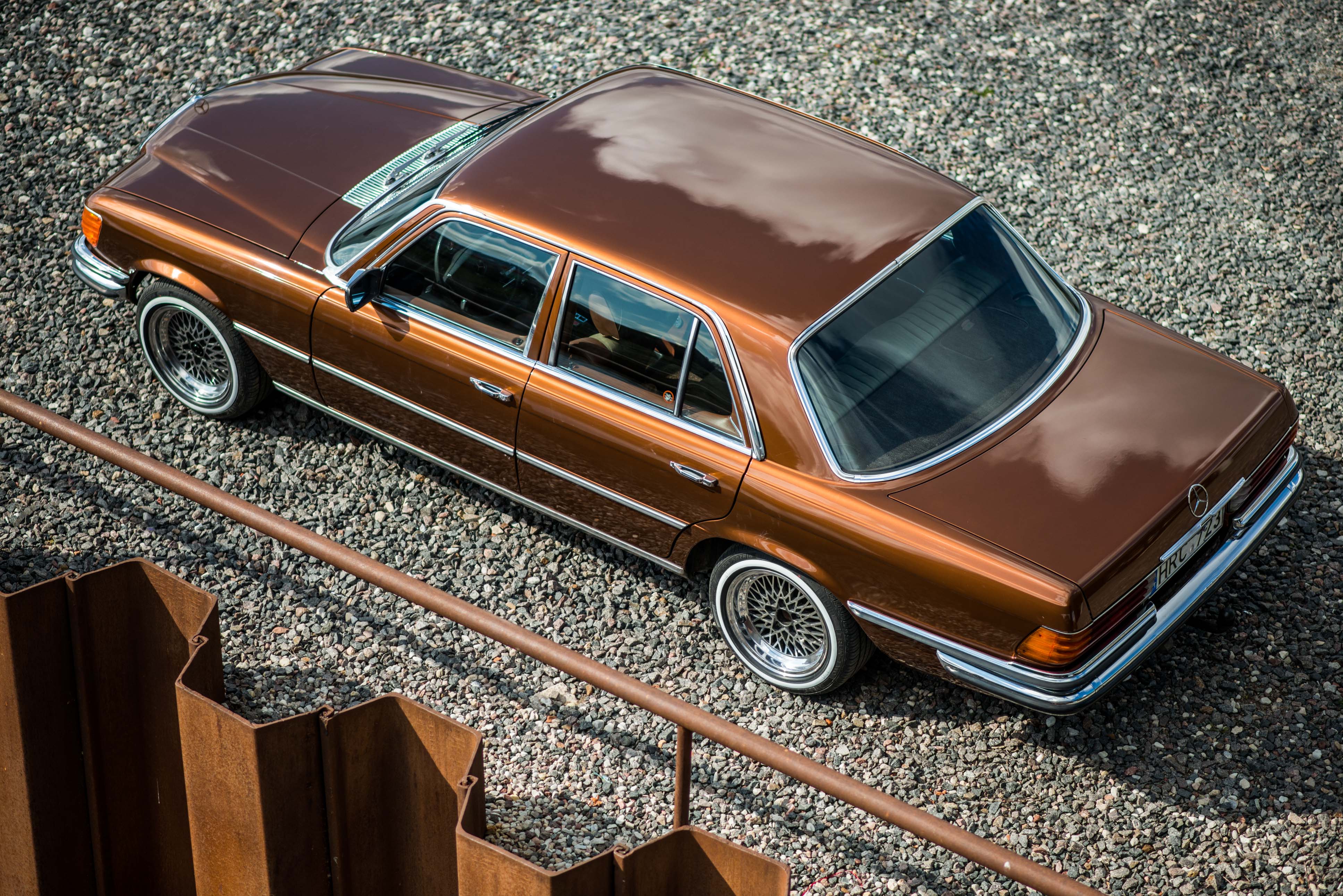 Mercedes Benz S class 1973 3