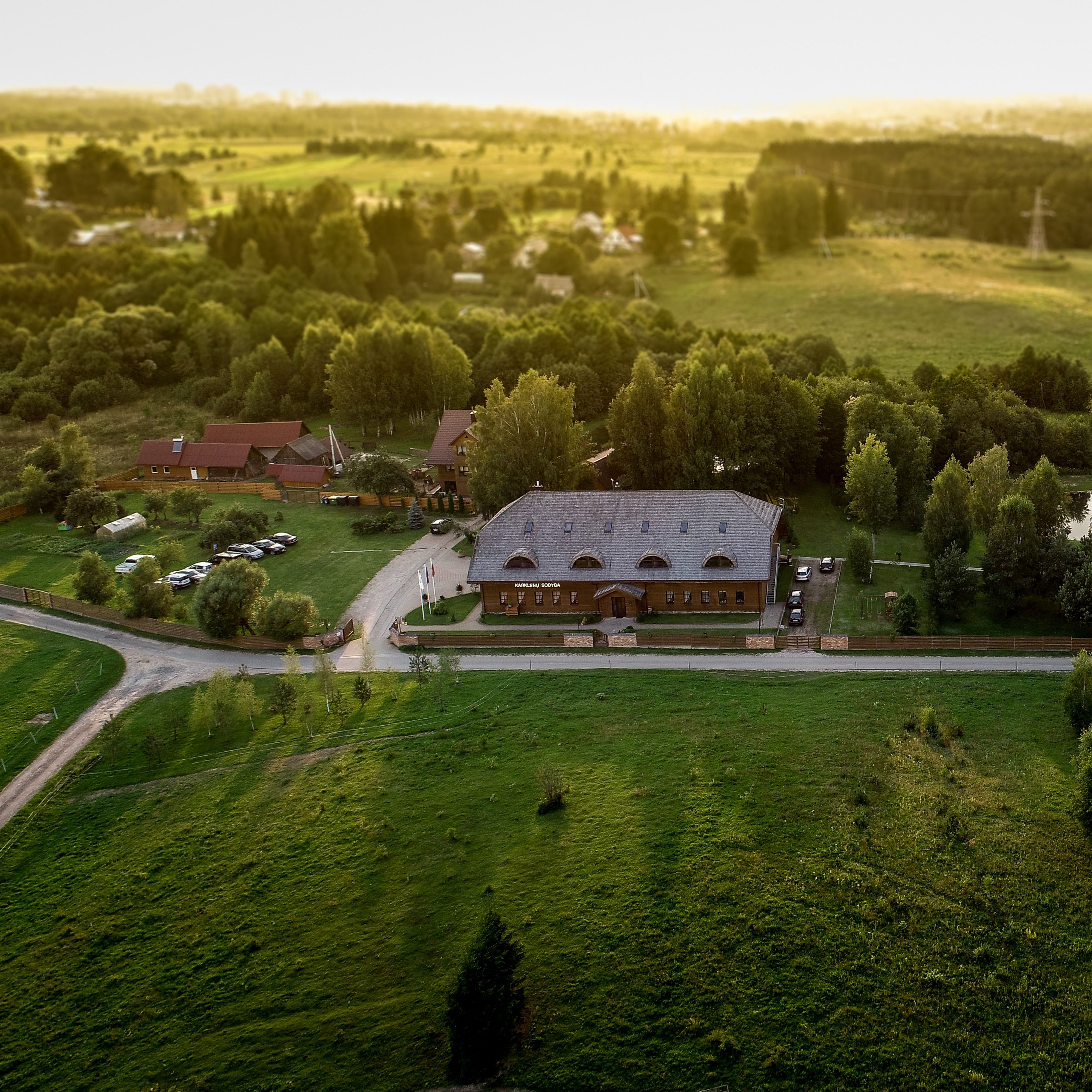Didžioji Karklėnai Resort erdvė